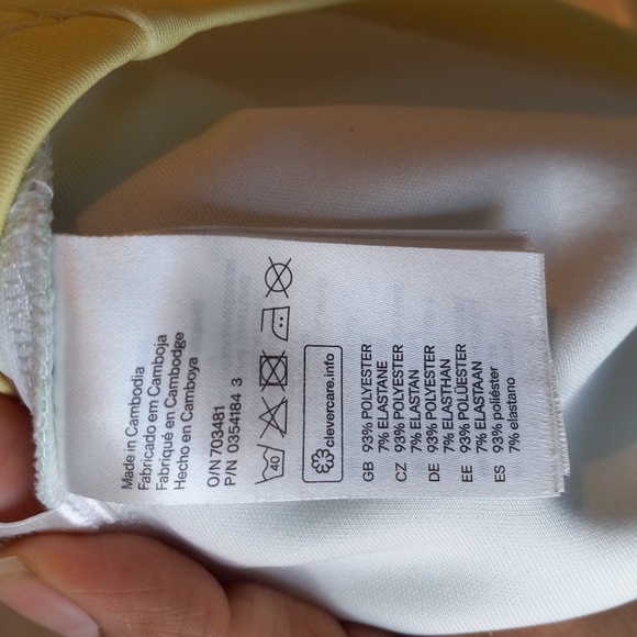 H&M Short Rainbow Dress For Girls Size 8-10 Y - Picture 8 of 9